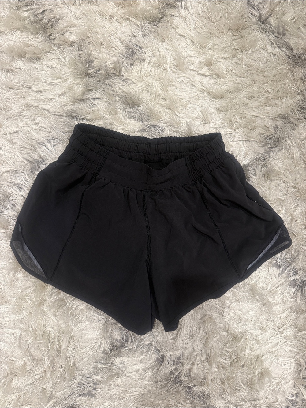lululemon athletica Black Women's Athletic Running Shorts